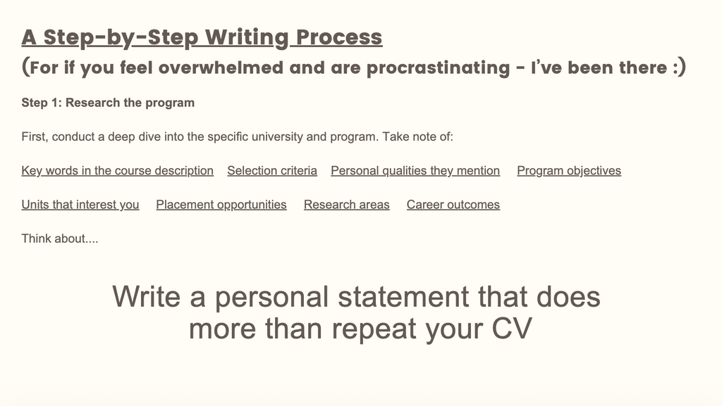 Psychology Masters Application Guide